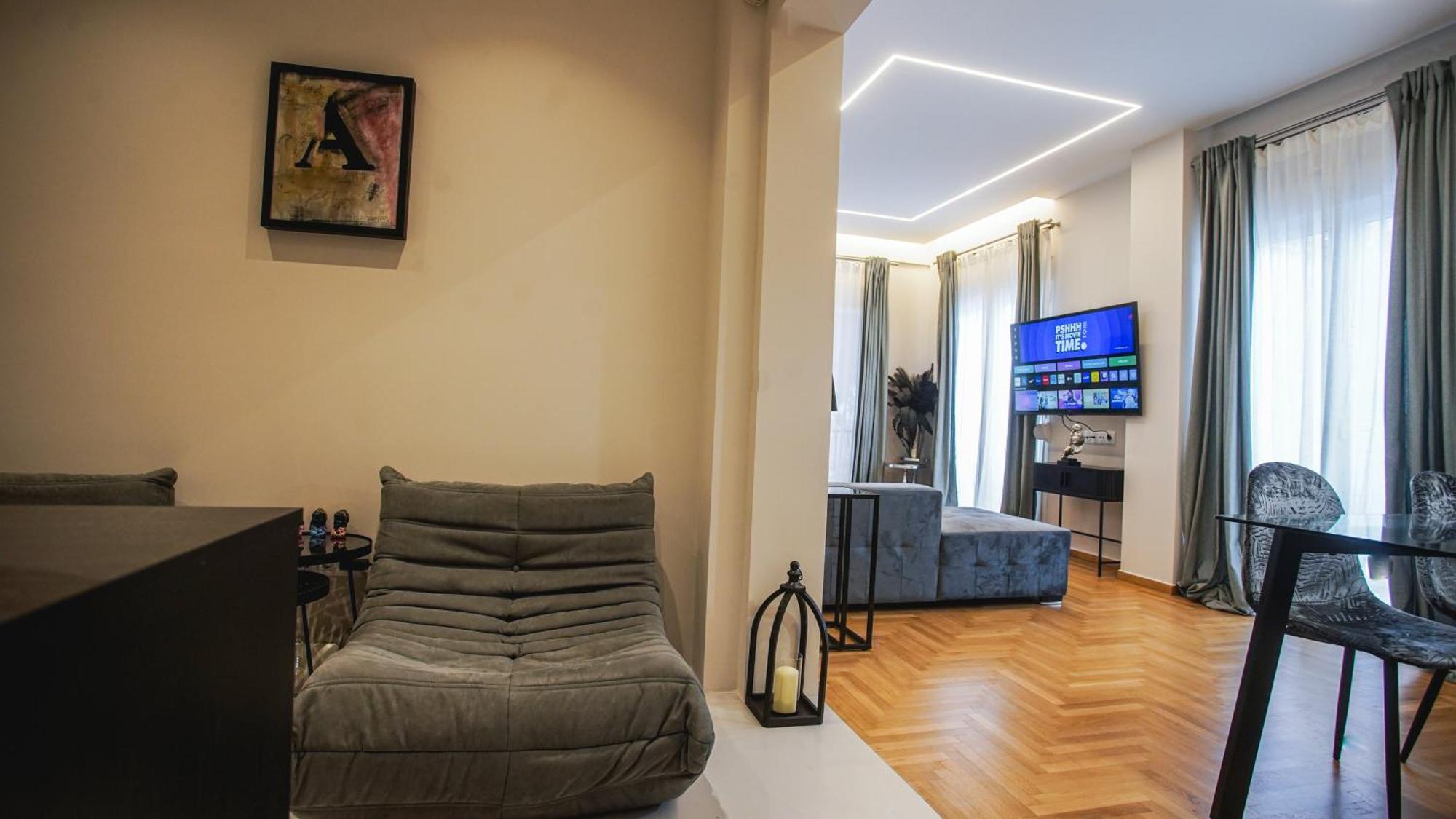 アテネIrene'S Εlegant Αpartment, Near Acropolisアパートメント エクステリア 写真